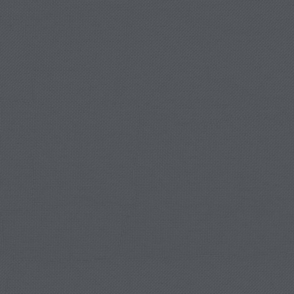 Middle Sofa with Cushions Black Solid Wood Pine