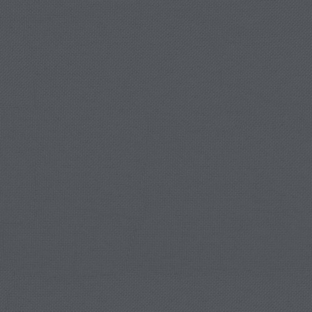 Middle Sofa Black 120x80 cm Solid Wood Pine