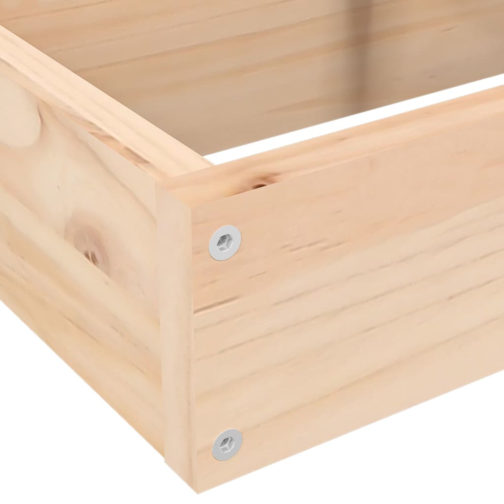 Garden Planter 4-Tier 80.5x79x36 cm Solid Wood Pine