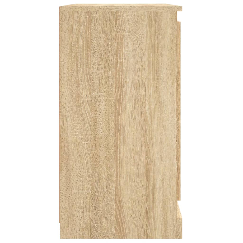 Sideboards 2 pcs Sonoma Oak Engineered Wood