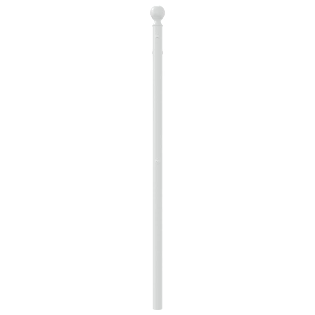 Metal Headboard White 107 cm King Single