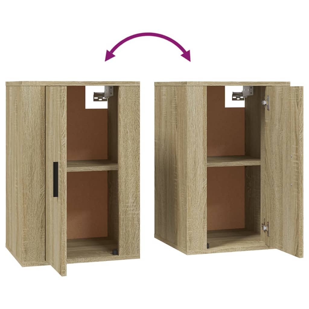 2 Piece TV Cabinet Set Sonoma Oak Engineered Wood