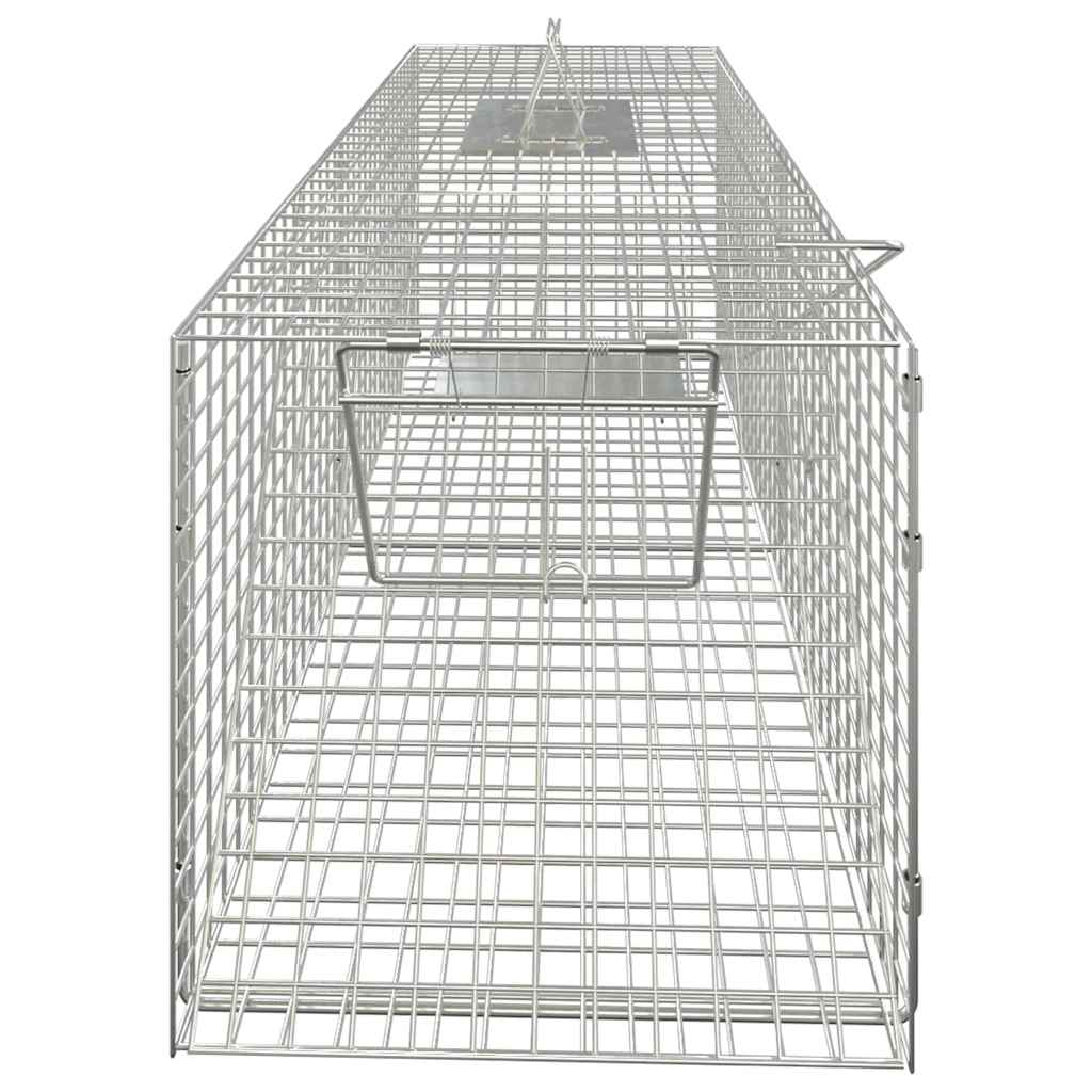 Animal Trap 64.5x25x26.5 cm Galvanised Iron