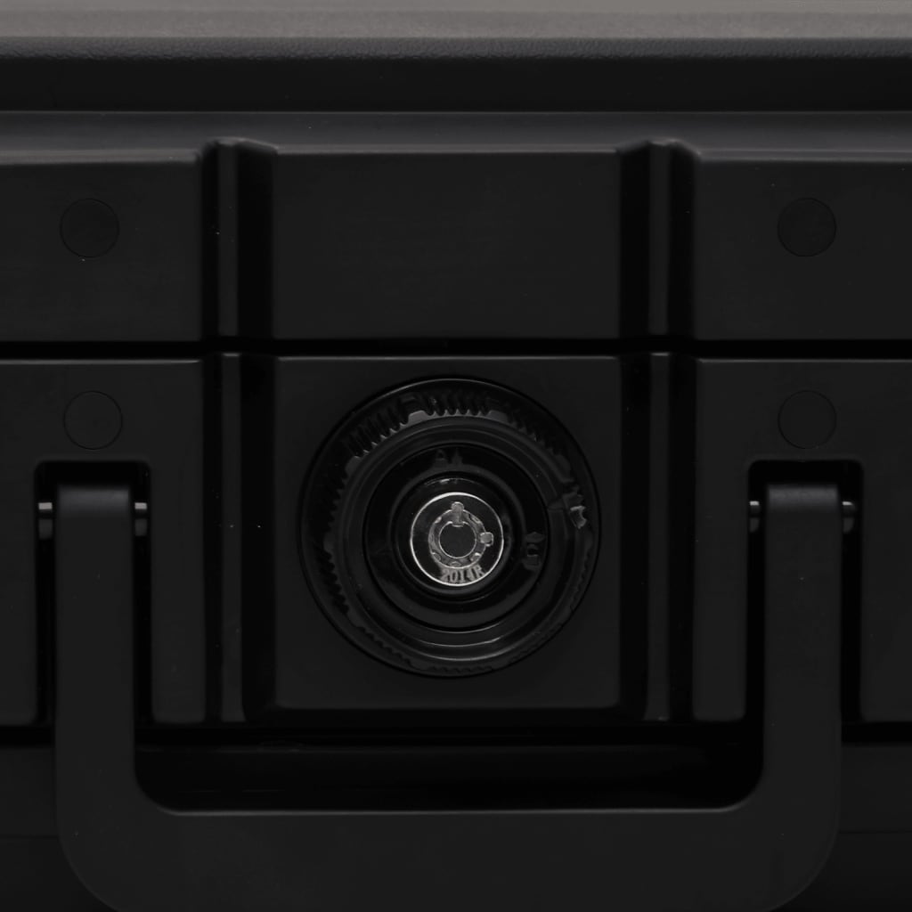 Safe Box Black 44x37x16.5 cm