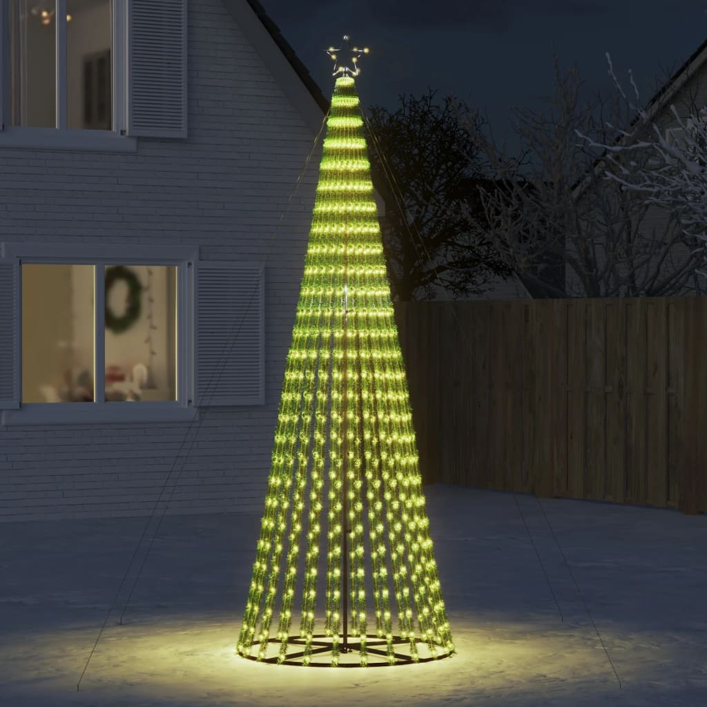 LED Christmas Tree 688 LEDs Warm White 300 cm