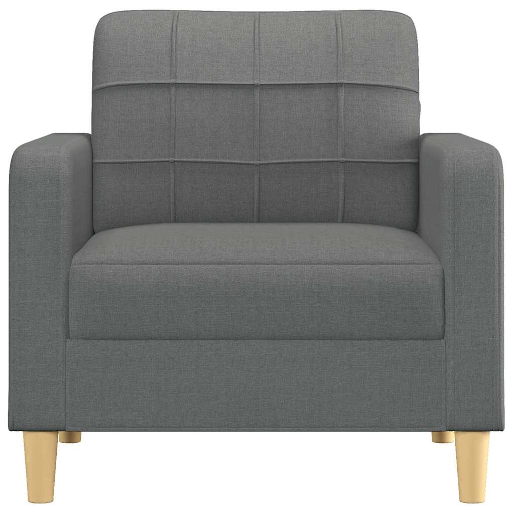 Sofa Chair Dark Grey 60 cm Fabric