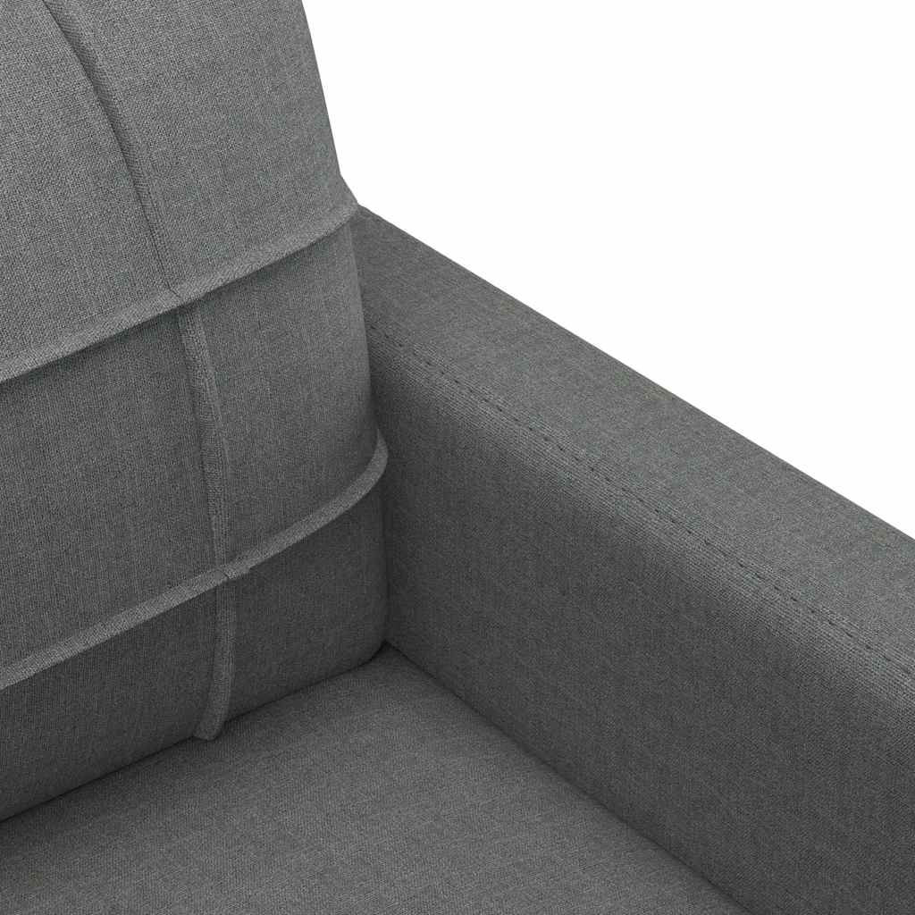 Sofa Chair Dark Grey 60 cm Fabric