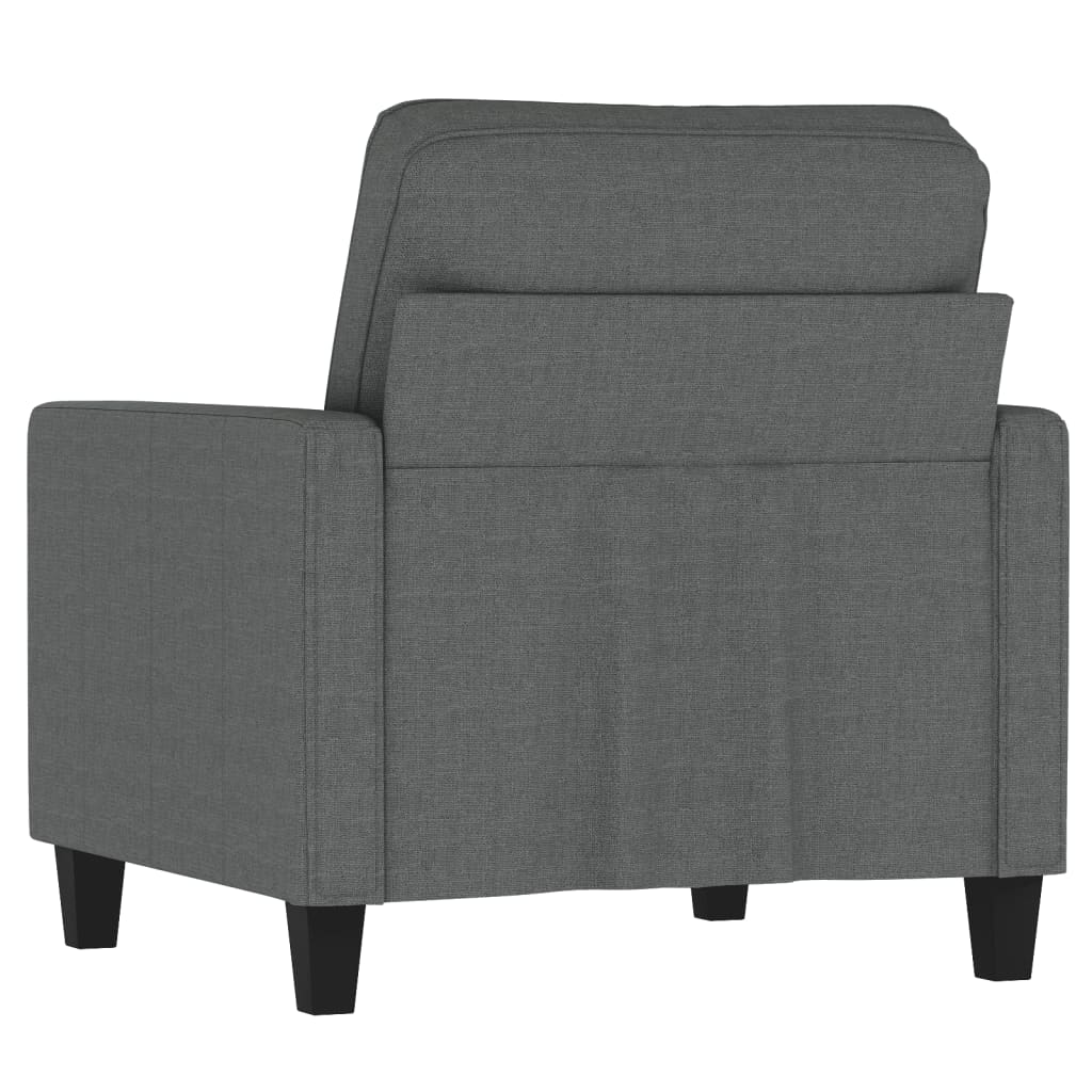 Sofa Chair Dark Grey 60 cm Fabric
