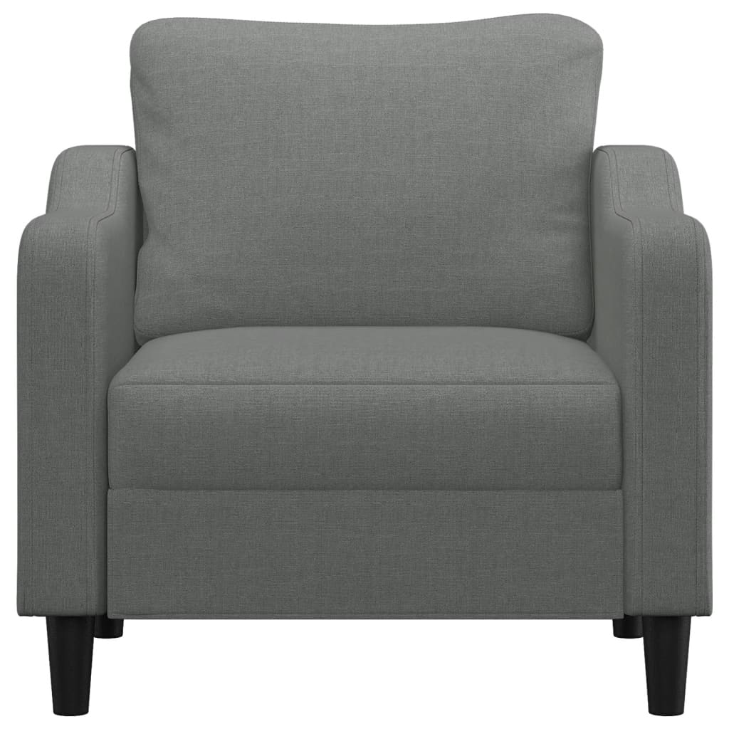 Sofa Chair Dark Grey 60 cm Fabric
