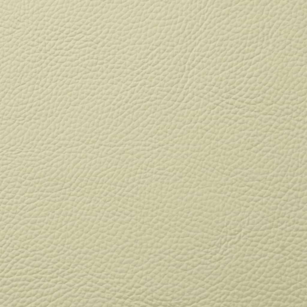 Recliner Chair Cream Real Leather