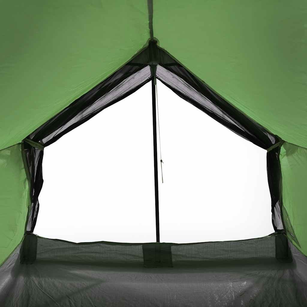 Camping Tent 2-Person Green Waterproof
