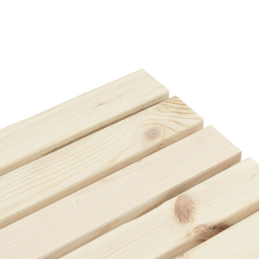 Garden Table 115x55x65 cm Solid Wood Fir