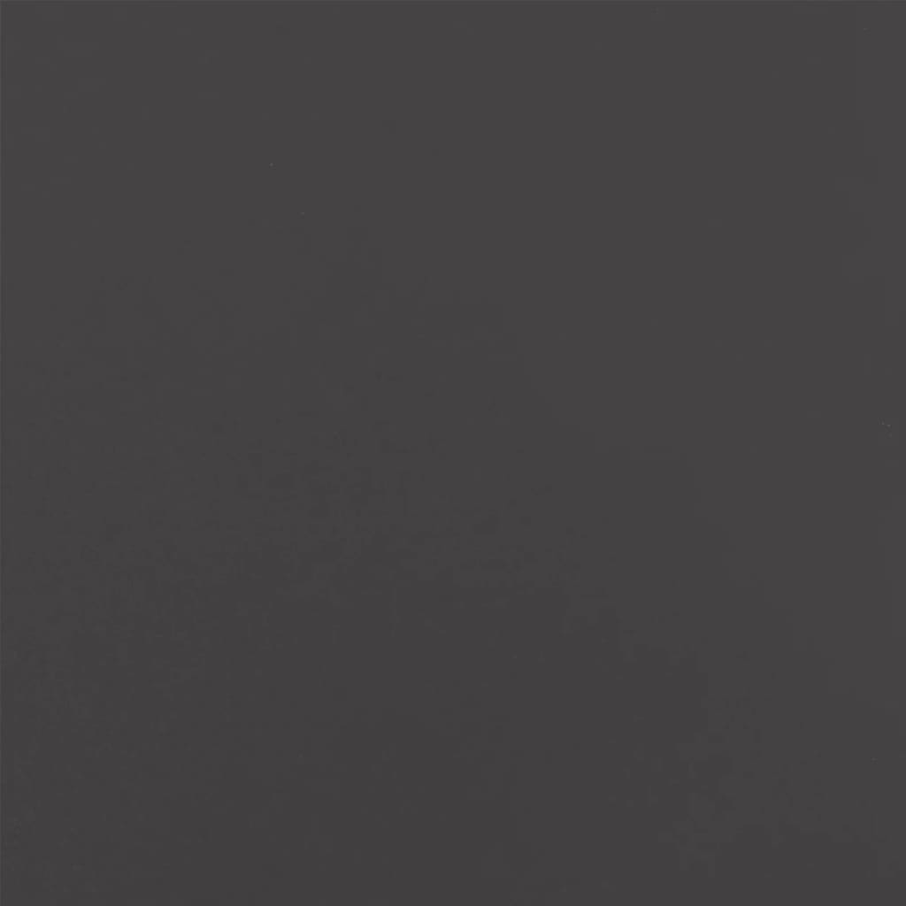 Planter Black 62x47x46 cm Steel