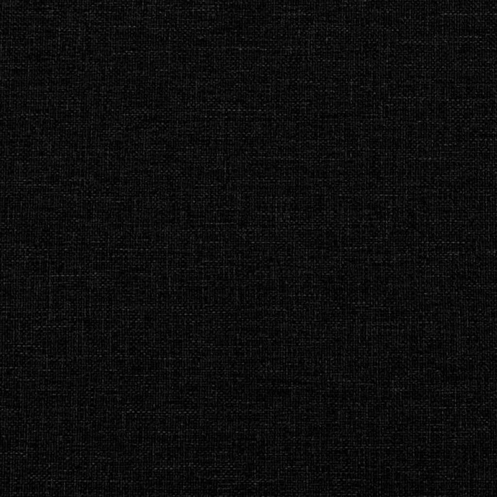 Massage Recliner Chair Black Fabric