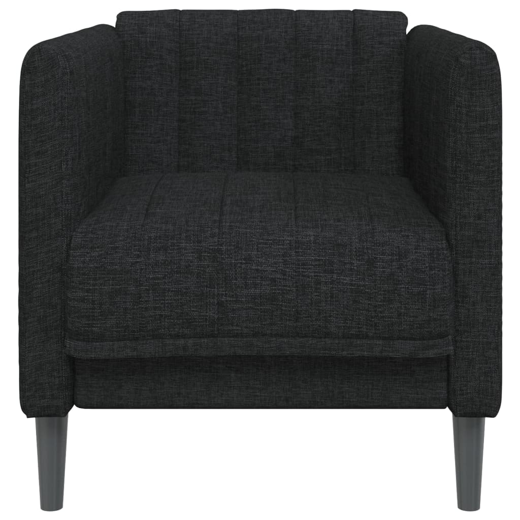 Sofa Chair Black Fabric