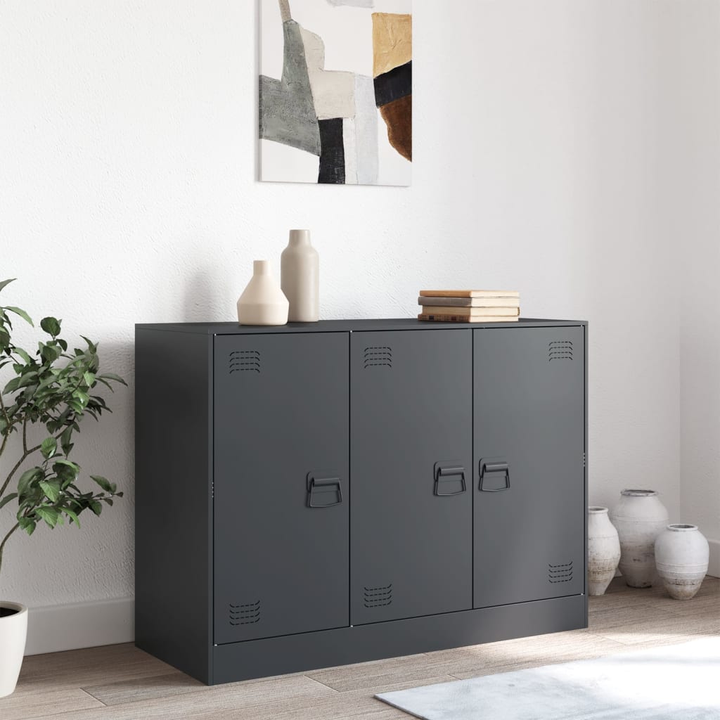 Sideboard Anthracite 99x39x73 cm Steel