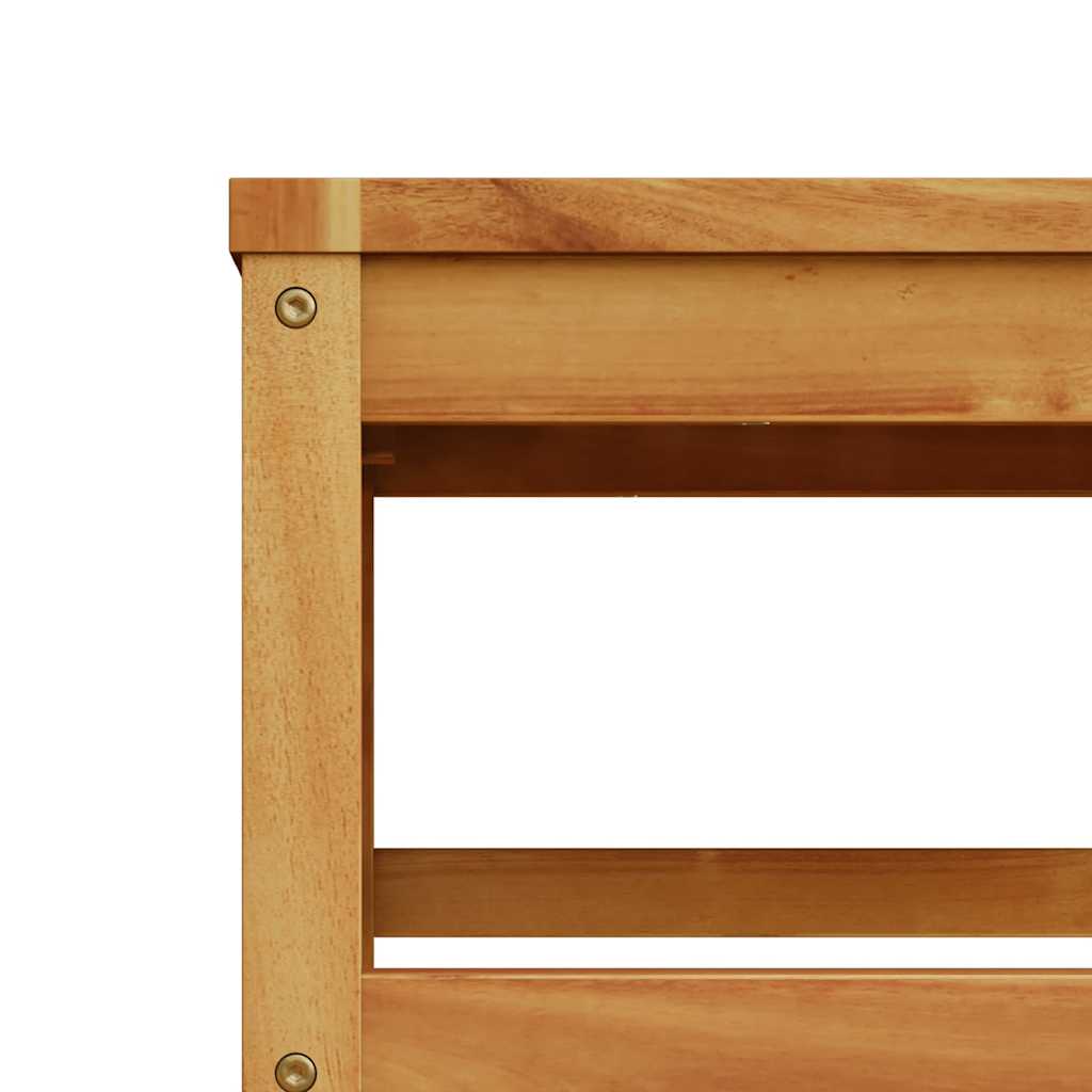 3 Piece Garden Lounge Set with Cushions Solid Wood Acacia