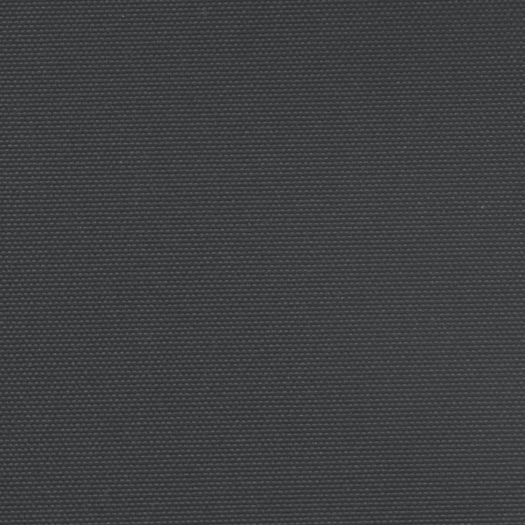 Retractable Side Awning Black 140x1000 cm