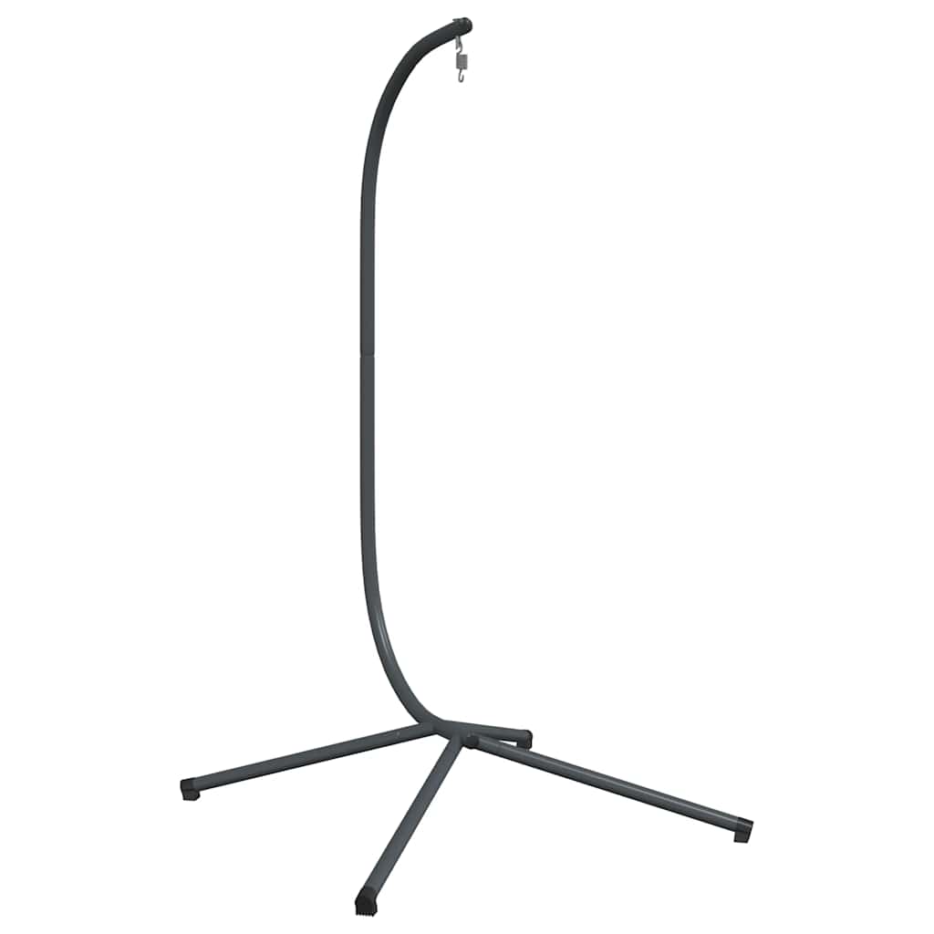 Hanging Egg Chair Stand without Basket Anthracite Steel