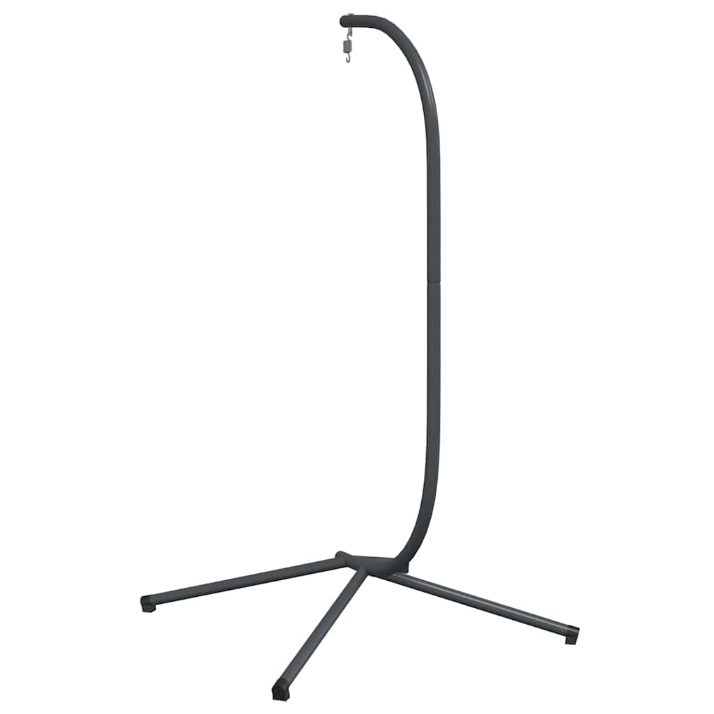 Hanging Egg Chair Stand without Basket Anthracite Steel