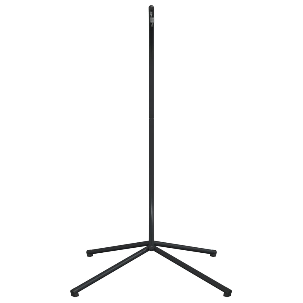Hanging Egg Chair Stand without Basket Black Steel
