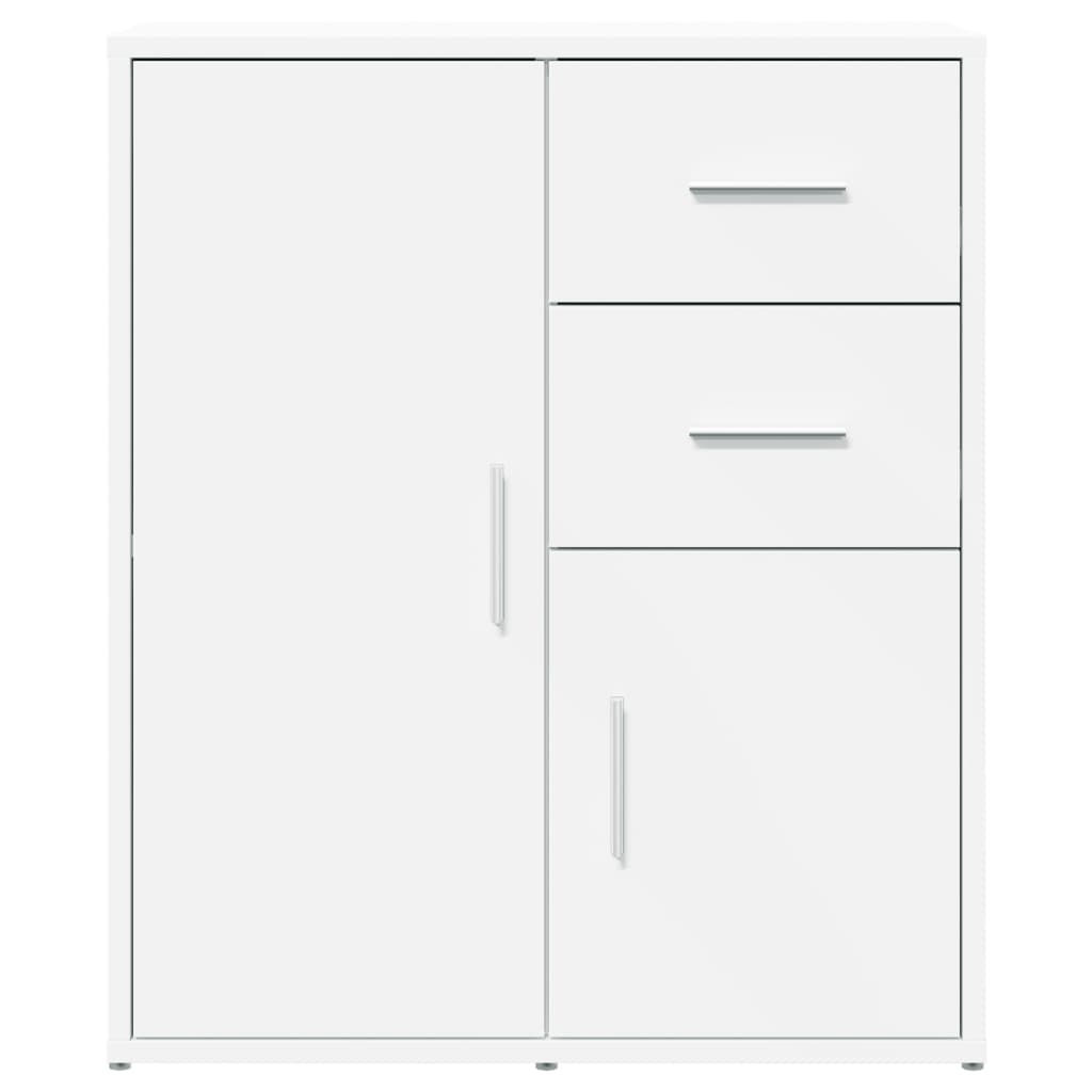 Sideboards 2 pcs White 60x31x70 cm Engineered Wood