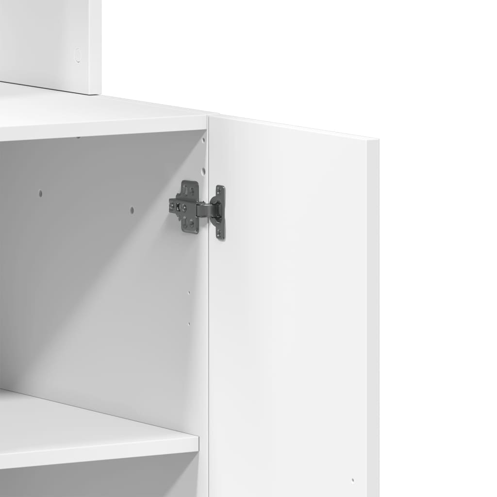 Kitchen Cabinet White 60x50x180 cm Engineered Wood