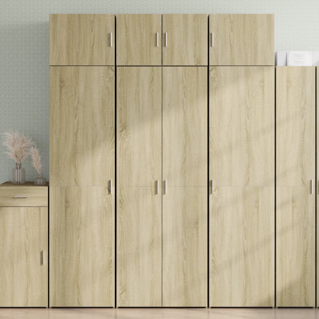 Highboard Sonoma Oak 70x42.5x185 cm Engineered Wood