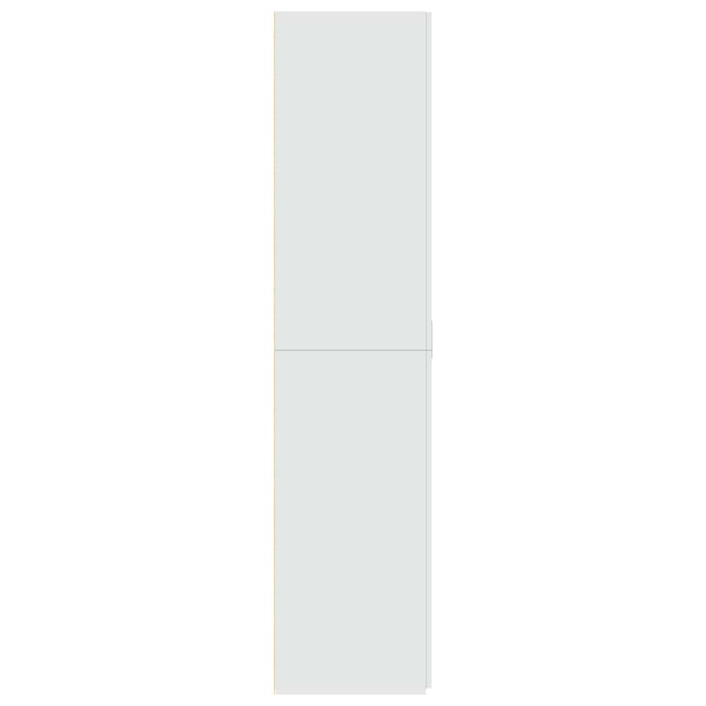 Highboard White 70x42.5x185 cm Engineered Wood