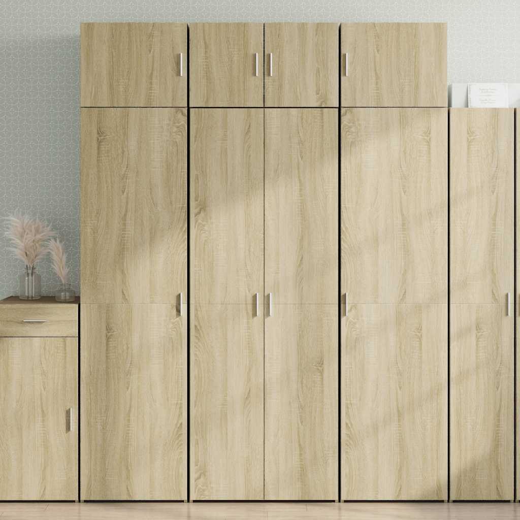 Highboard Sonoma Oak 70x42.5x185 cm Engineered Wood