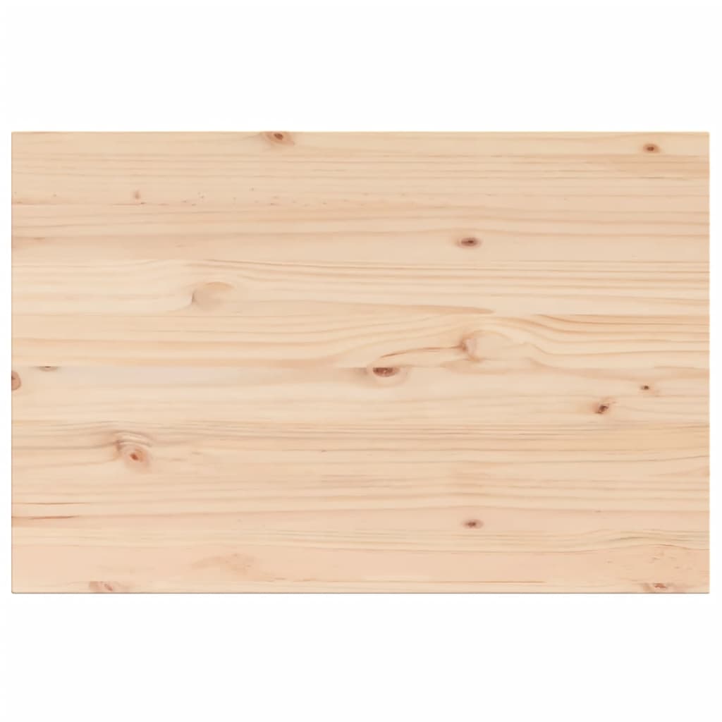 Table Tops 3 pcs 80x53x2.5 cm Rectangular Solid Wood Pine