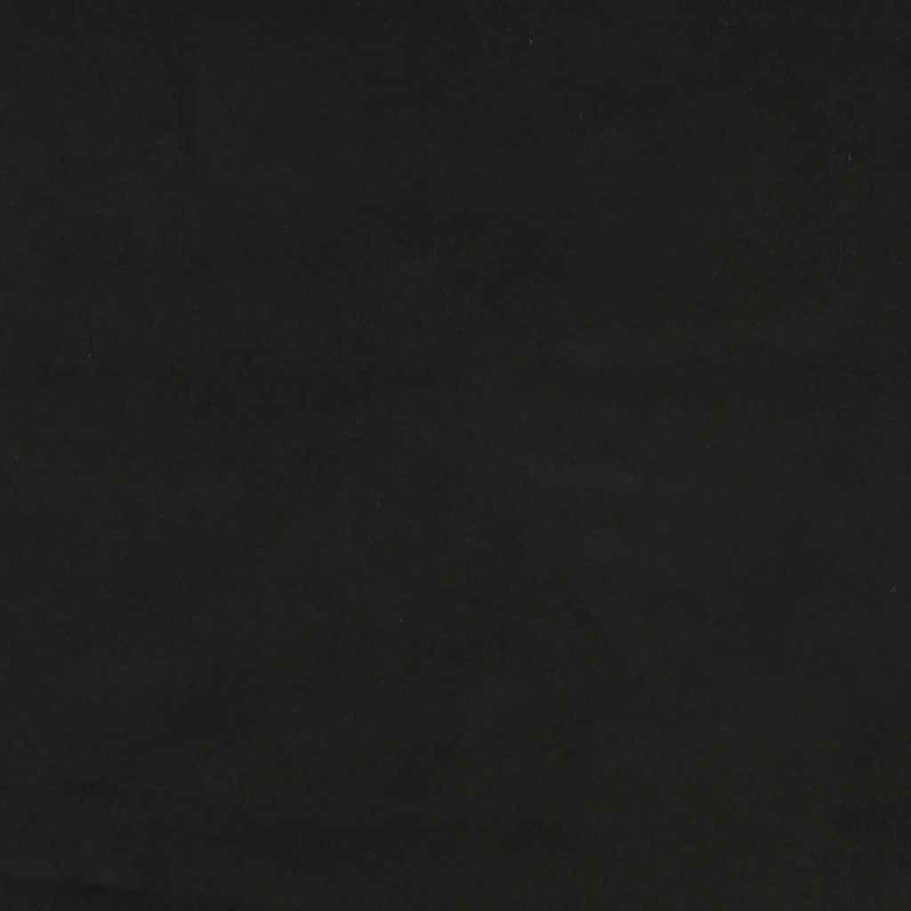 Bed Frame without Mattress Black 107x203 cm King Single Size Velvet