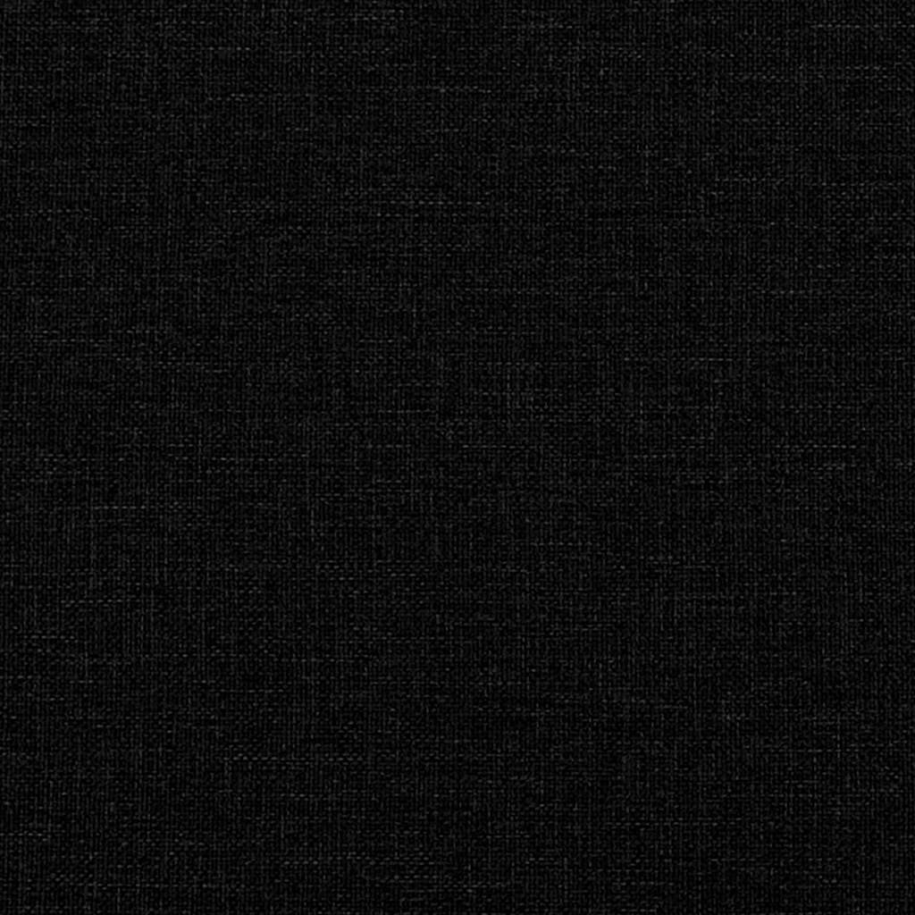 Bed Frame without Mattress Black King Single Fabric