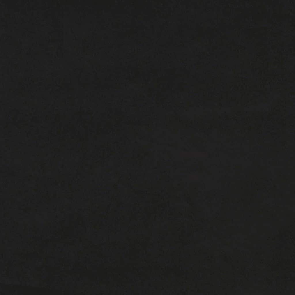 Bed Frame without Mattress Black 90x190 cm Velvet