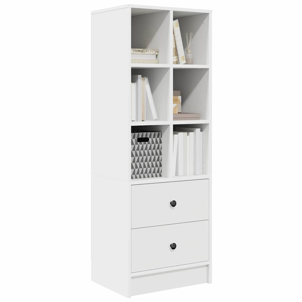 Highboard with Drawer White 45.5 x 34 x 127 cm Engineered wood
