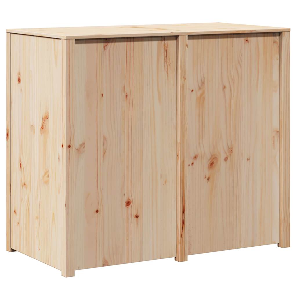 Kitchen Cabinet Brown 106 x 55 x 92 cm Solid Pine wood