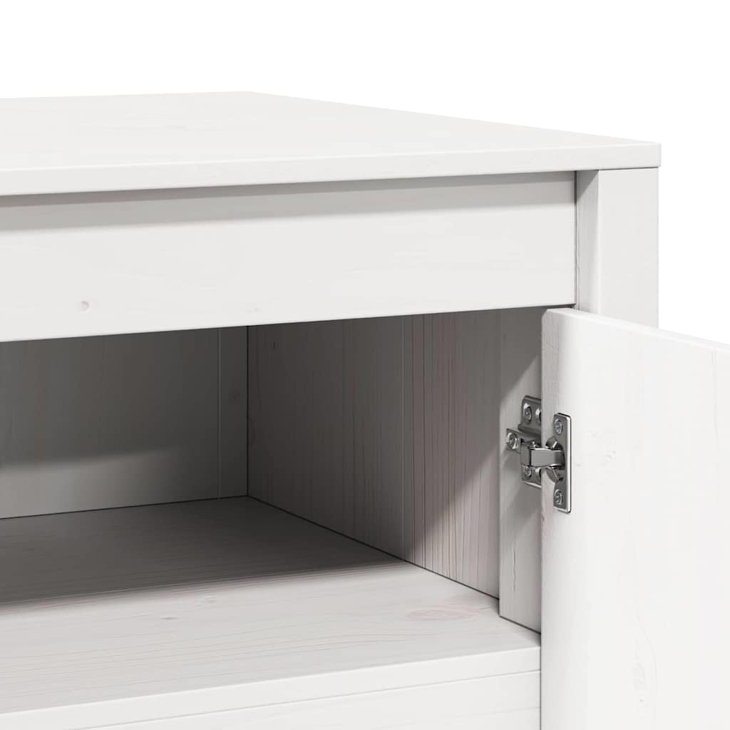 Kitchen Cabinet White 106 x 55 x 64 cm Solid Pine wood