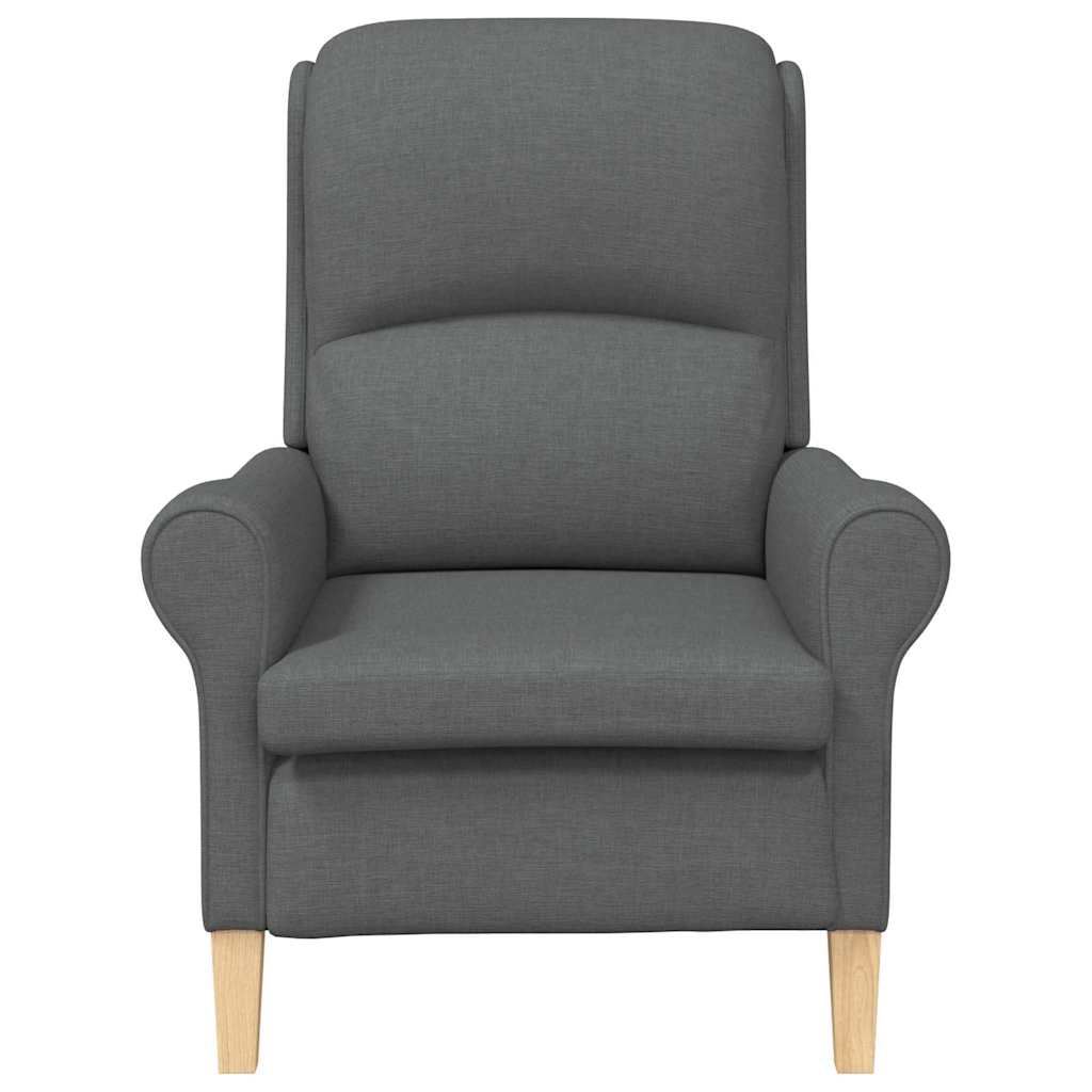 Armchair Dark grey 76 x 94 x 102 cm Fabric