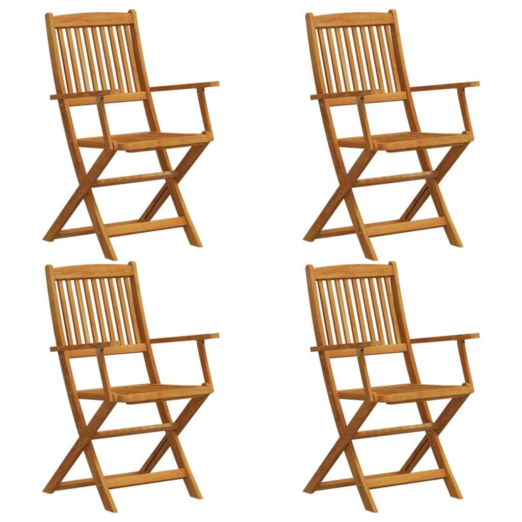 5 Piece Garden Dining Set Solid Wood Eucalyptus