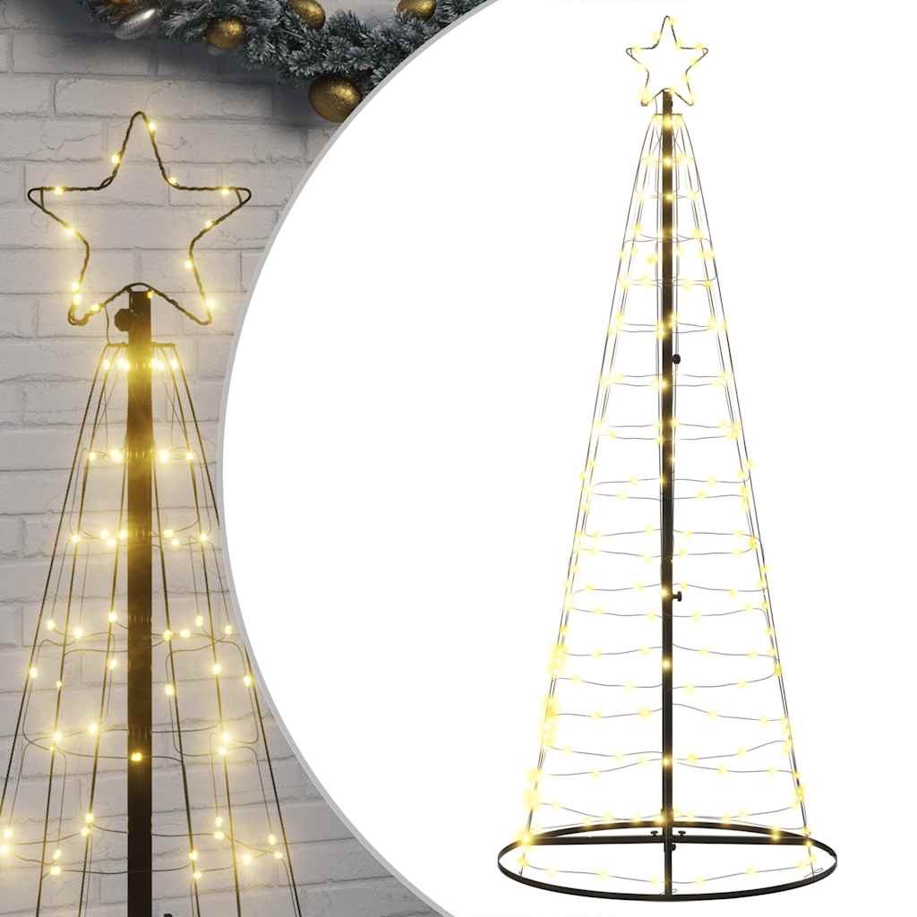 LED Christmas Tree 200 LEDs Warm White 182 cm