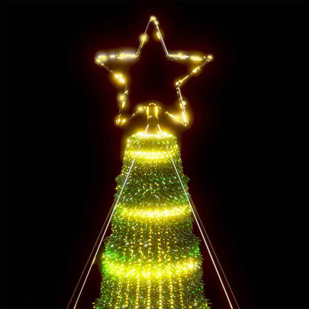 LED Christmas Tree 1028 LEDs Warm White 400 cm
