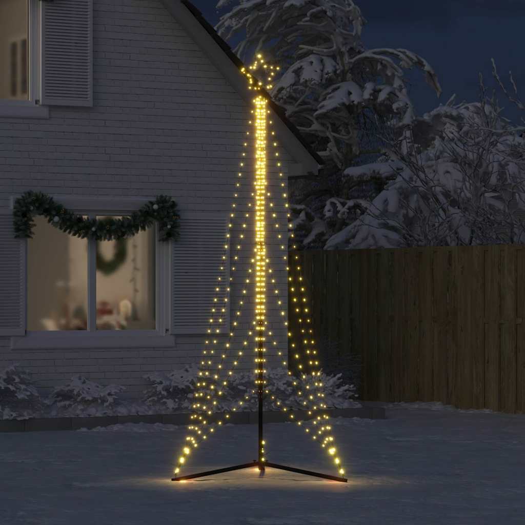LED Christmas Tree 525 LEDs Warm White 302 cm