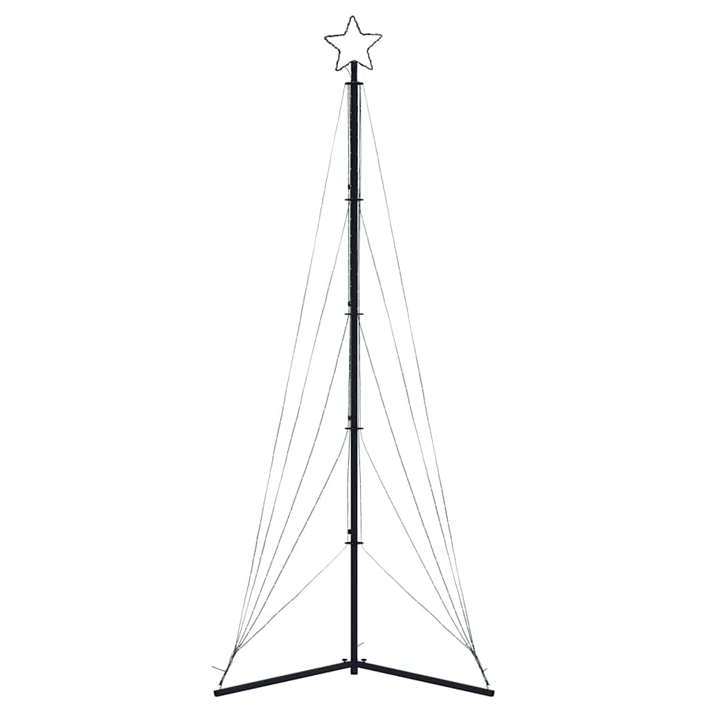 LED Christmas Tree 525 LEDs Cold White 302 cm