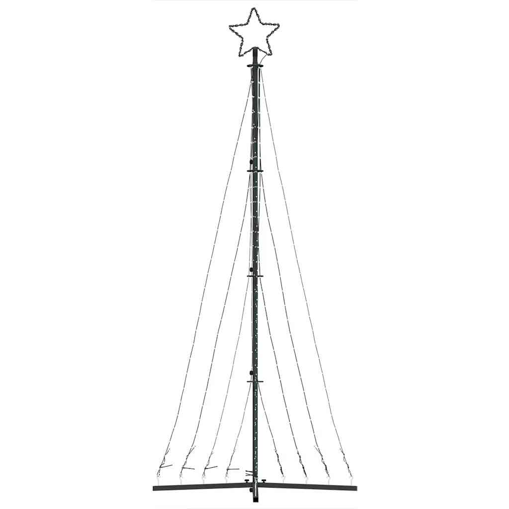 LED Christmas Tree 447 LEDs Warm White 240 cm