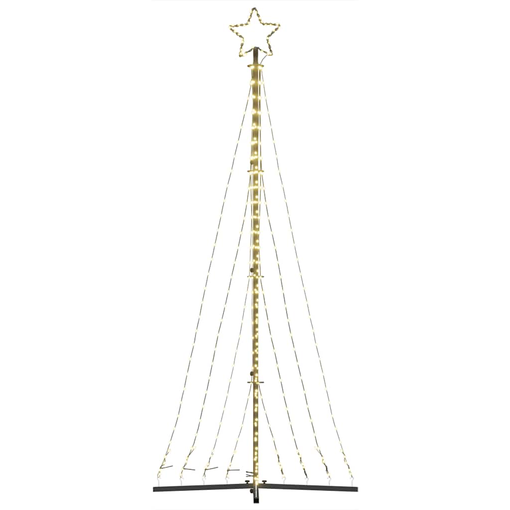 LED Christmas Tree 447 LEDs Warm White 240 cm