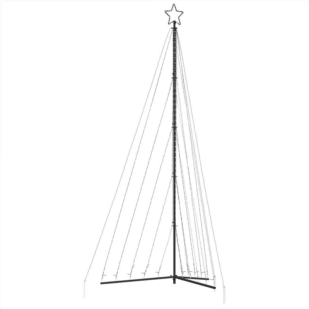 LED Christmas Tree 570 LEDs Cold White 404.5 cm