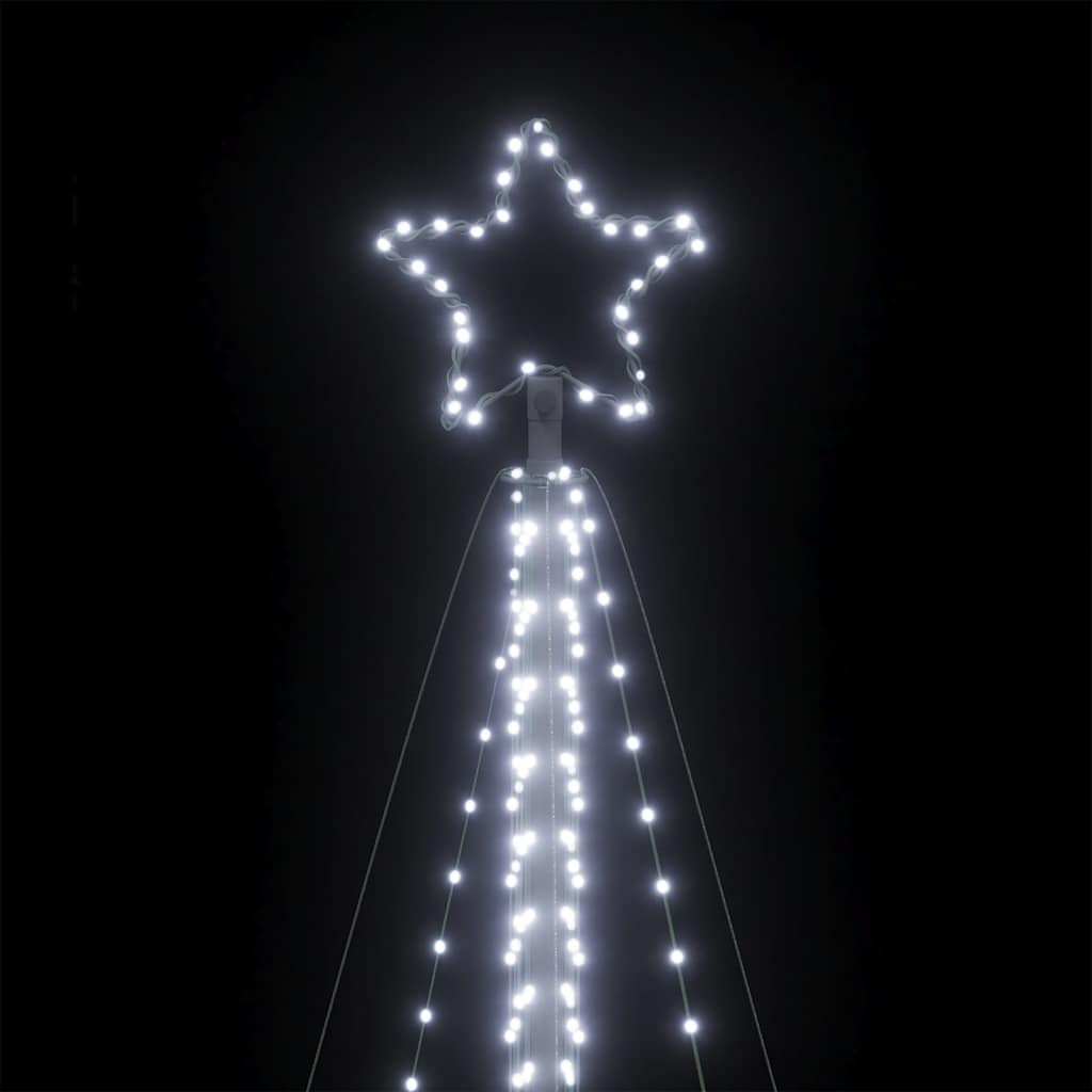 LED Christmas Tree 789 LEDs Cold White 478 cm