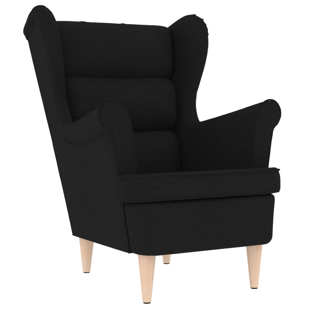 Armchair Black 74x84x100 cm Fabric