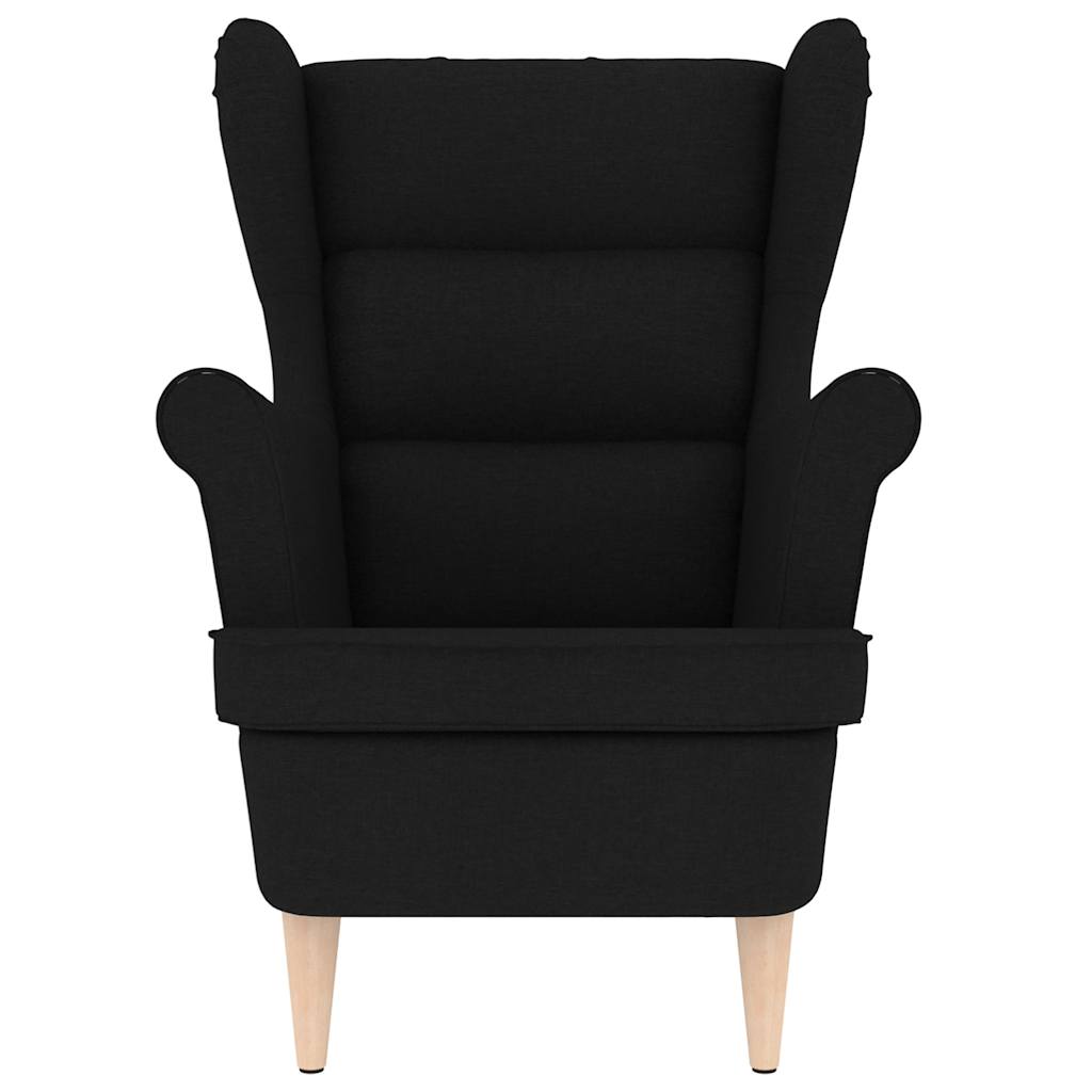 Armchair Black 74x84x100 cm Fabric