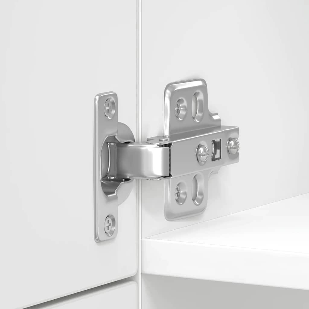 Kitchen Cupboard "Kalmar" High Gloss White Engineered Wood